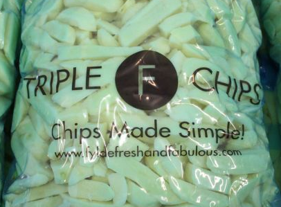 Triple F chips bag