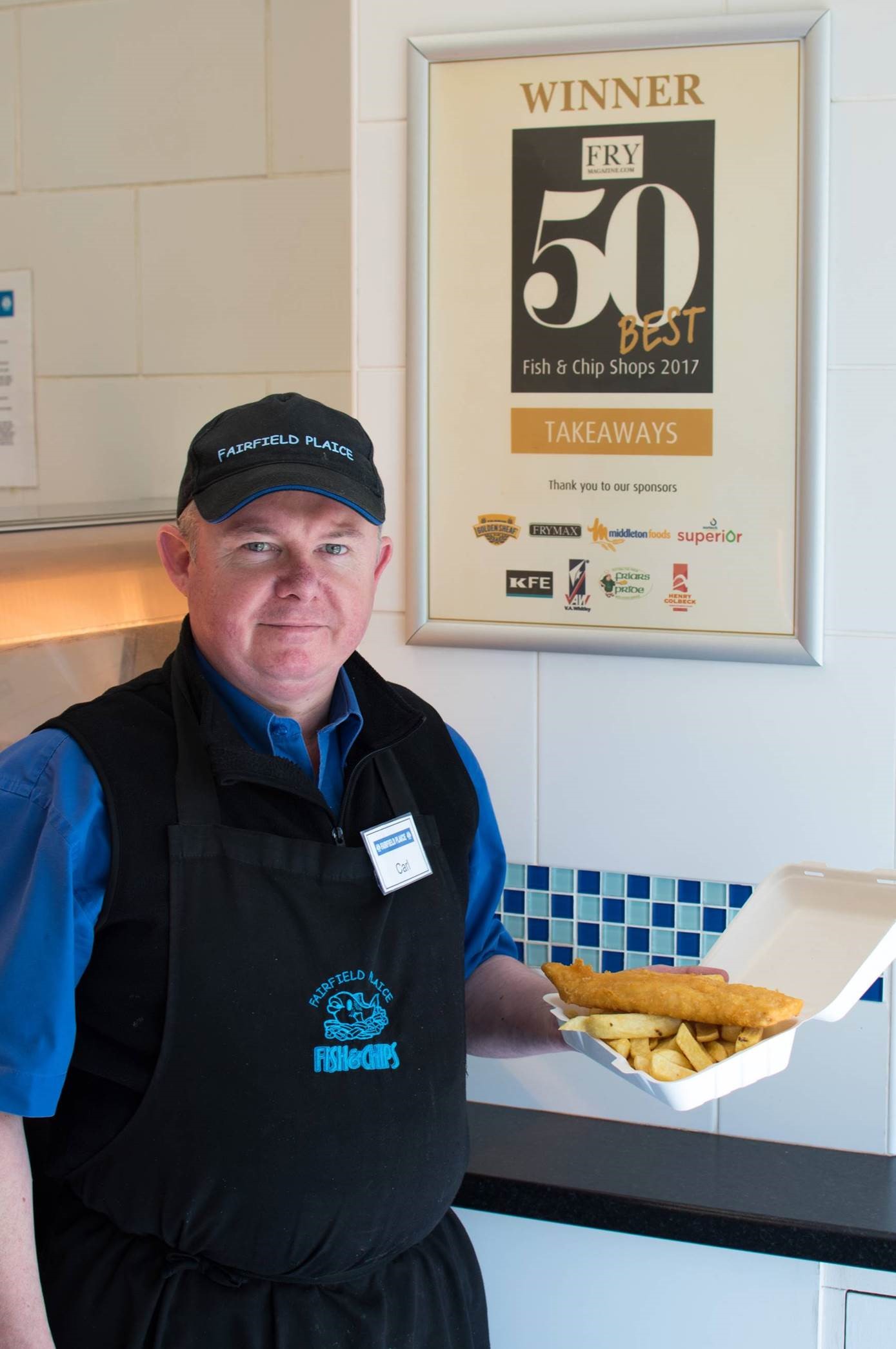 Fairfield Plaice Named in Fry Magazines Top 50 Independent Fish and